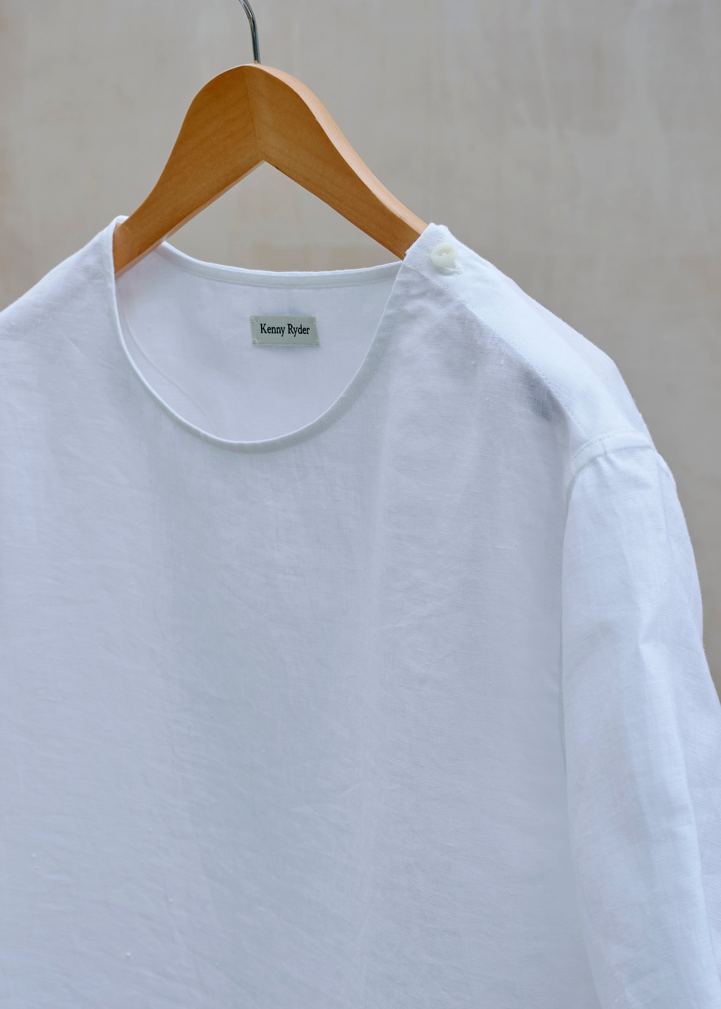Beech Shirt - White Linen