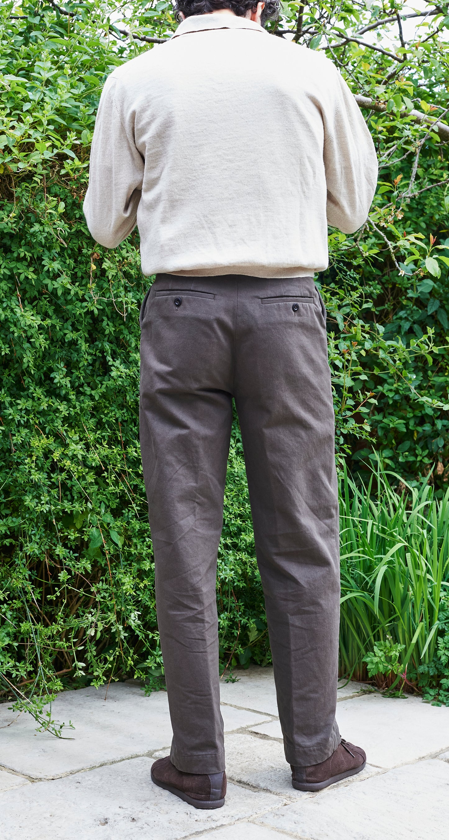 Cedar Trousers - Tough Taupe Cotton Twill