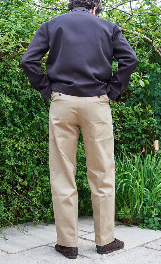 Lined Acacia Jacket - Japanese Dark Brown Wool